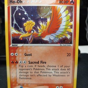 Ho-Oh 27/115 EX Unseen Forces Holo Rare Vintage Pokemon TCG Card Light Play